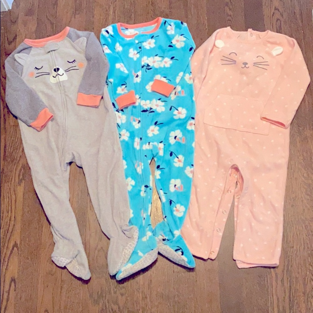 Carter’s Fleece Pajamas 18 Months